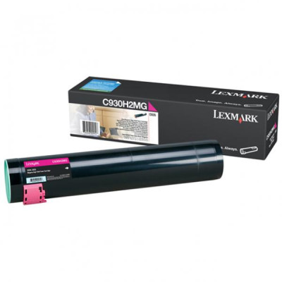 Originální toner Lexmark C930H2MG, purpurový, 24000 stran