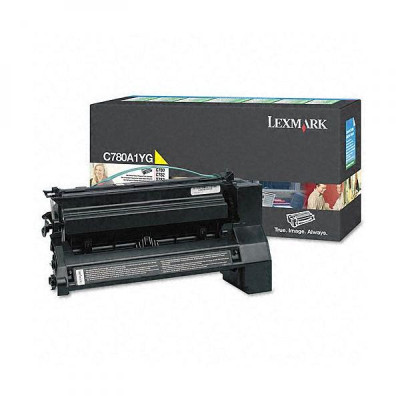 Originální toner Lexmark C780A1YG, žlutý, 6000 stran