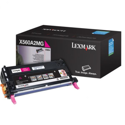 Originální toner Lexmark X560A2MG, purpurový, 4000 stran