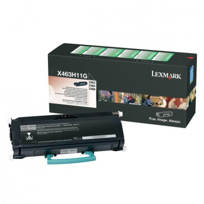 Originální toner Lexmark X463H11G, černý, 9000 stran