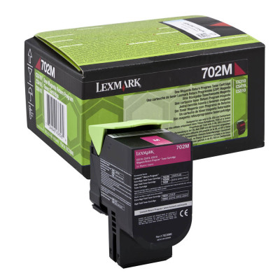 Originální toner Lexmark 70C20M0 (70C20ME), purpurový, 1000 stran