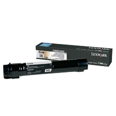 Originální toner Lexmark C950X2KG, černý, 32000 stran