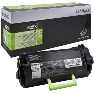 Originální toner Lexmark 62D2X00 (62D2X0E, 62D0XA0), černý, 45000 stran