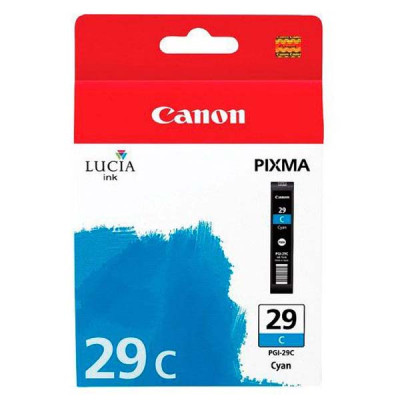 Originální inkoust Canon PGI-29C (4873B001), azurový, 36 ml