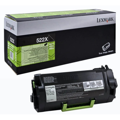 Originální toner Lexmark 52D0XA0 (52D2X00, 52D2X0E), černý, 45000 stran