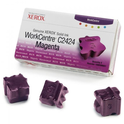 Originální inkoust Xerox 108R00661, purpurový, 3400 stran, 3-pack