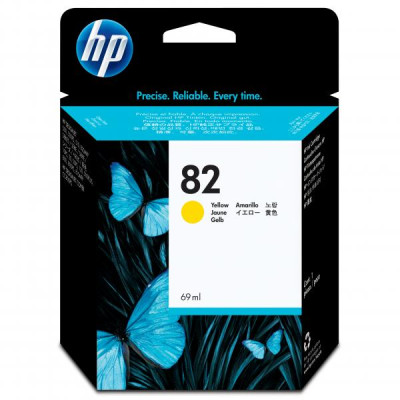 Originální inkoust HP C4913A (82), žlutý, 69 ml