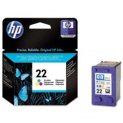 Originální inkoust HP C9352AE (22), barevný, 5 ml