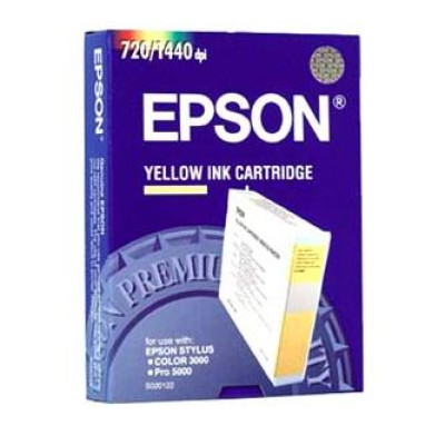 Originální inkoust Epson S020122 (C13S020122), žlutý, 110 ml