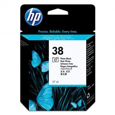 Originální inkoust HP C9413A (38), photo černý, 27 ml