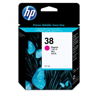 Originální inkoust HP C9416A (38), purpurový, 27 ml