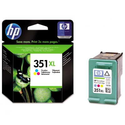 Originální inkoust HP CB338EE (351XL), barevný, 14 ml