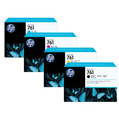 Originální inkoust HP CR272A (761), azurový, 3 × 400 ml, 3-pack