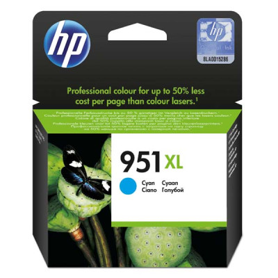 Originální inkoust HP CN046AE (951XL), azurový, 24 ml