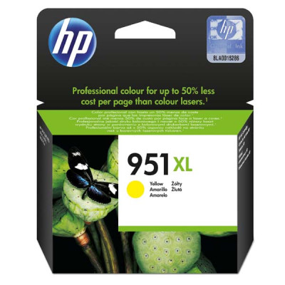 Originální inkoust HP CN048AE (951XL), žlutý, 17 ml