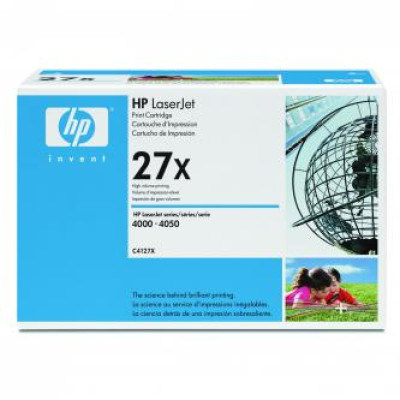 Originální toner HP C4127X (27X), černý, 10000 stran