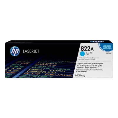 Originální toner HP C8551A (822A), azurový, 25000 stran