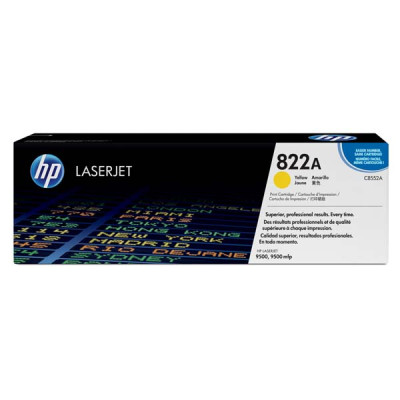 Originální toner HP C8552A (822A), žlutý, 25000 stran