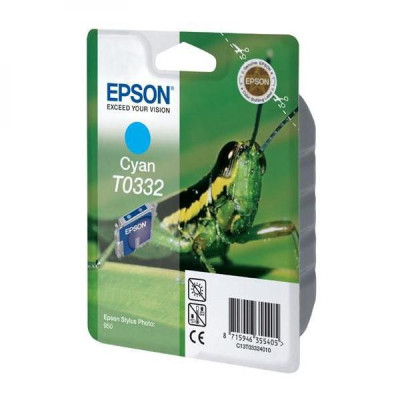 Originální inkoust Epson T0332 (C13T033240), azurový, 440 stran (17 ml)