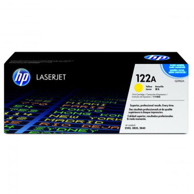 Originální toner HP Q3962A (122A), žlutý, 4000 stran