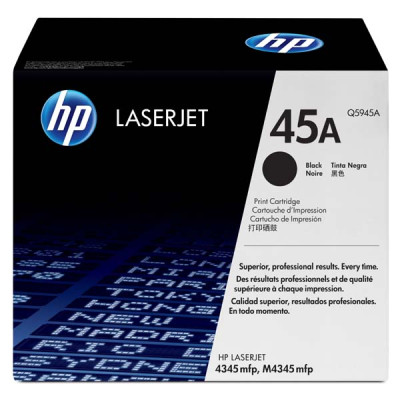 Originální toner HP Q5945A (45A), černý, 18000 stran