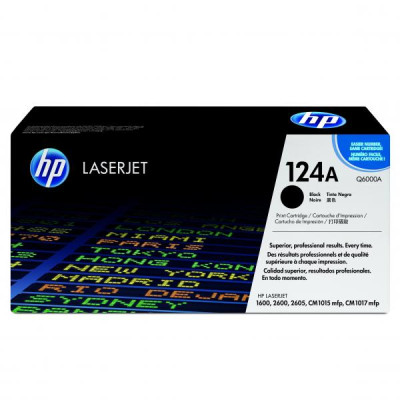 Originální toner HP Q6000A (124A), černý, 2500 stran