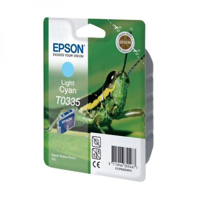 Originální inkoust Epson T0335 (C13T033540), světle azurový, 440 stran (17 ml)