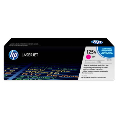 Originální toner HP CB543A (125A), purpurový, 1400 stran