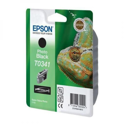 Originální inkoust Epson T0341 (C13T034140), photo černý, 628 stran (17 ml)