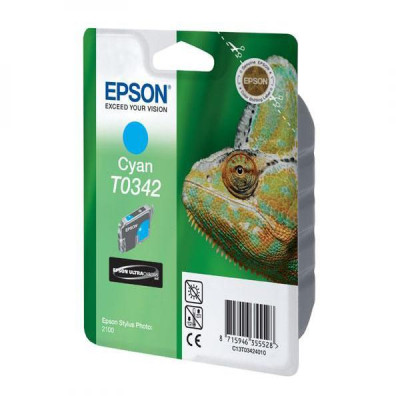 Originální inkoust Epson T0342 (C13T034240), azurový, 440 stran (17 ml)