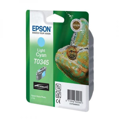 Originální inkoust Epson T0345 (C13T034540), světle azurový, 440 stran (17 ml)