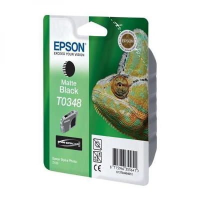 Originální inkoust Epson T0348 (C13T034840), matně černý, 440 stran (17 ml)