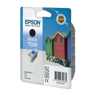 Originální inkoust Epson T036 (C13T036140), černý, 330 stran (10 ml)