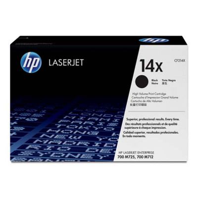 Originální toner HP CF214X (14X), černý, 17500 stran