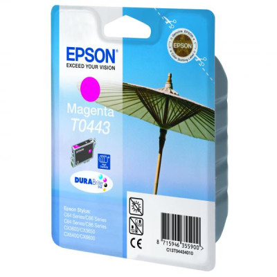 Originální inkoust Epson T0443 (C13T044340), purpurový, 420 stran (13 ml)