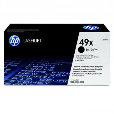 Originální toner HP Q5949X (49X), černý, 6000 stran