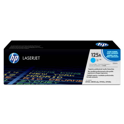 Originální toner HP CB541A (125A), azurový, 1400 stran