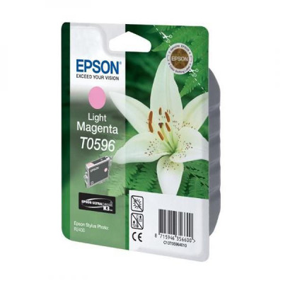 Originální inkoust Epson T0596 (C13T059640), světle purpurový, 13 ml