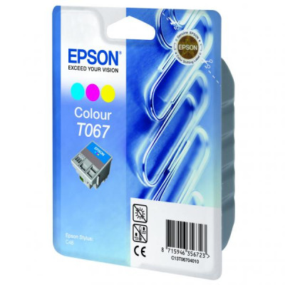 Originální inkoust Epson T0670 (C13T067040), barevný, 220 stran (25 ml)