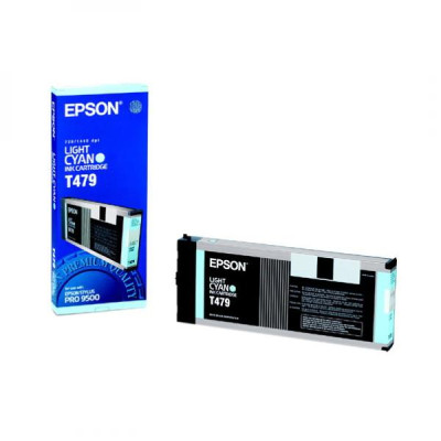 Originální inkoust Epson T479 (C13T479011), světle azurový, 220 ml