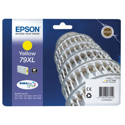 Originální inkoust Epson T7904XL (C13T79044010), žlutý, 2000 stran (17 ml)