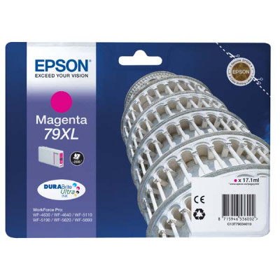 Originální inkoust Epson T7903XL (C13T79034010), purpurový, 2000 stran (17 ml)