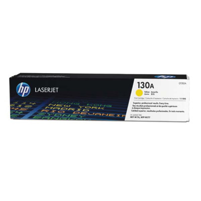 Originální toner HP CF352A (130A), žlutý, 1000 stran