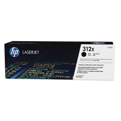 Originální toner HP CF380X (312X), černý, 4400 stran