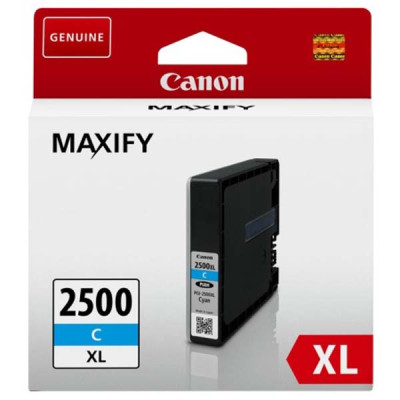 Originální inkoust Canon PGI-2500C XL (9265B001), azurový, 19,3 ml, XL