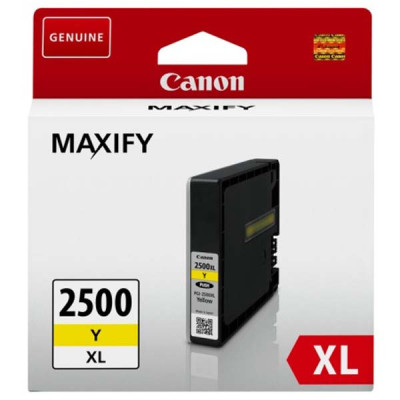 Originální inkoust Canon PGI-2500Y XL (9267B001), žlutý, 19,3 ml, XL