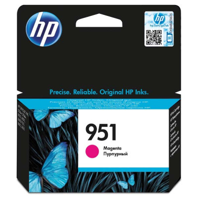 Originální inkoust HP CN051AE (951), purpurový, 700 stran