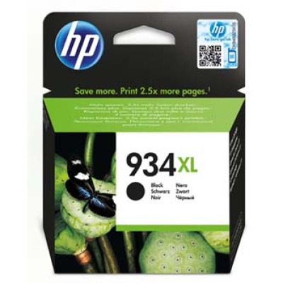 Originální inkoust HP C2P23AE (934XL), černý, 1000 stran (25,5 ml)