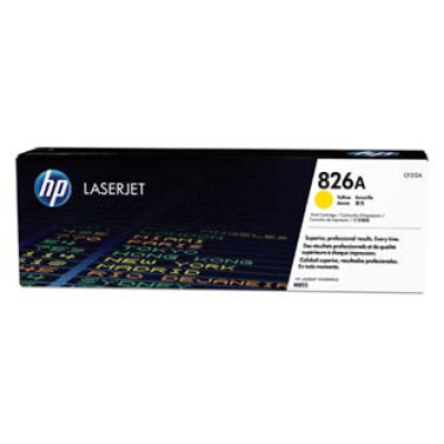 Originální toner HP CF312A (826A), žlutý, 31500 stran