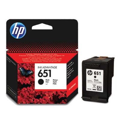 Originální inkoust HP C2P10AE (651), černý, 600 stran